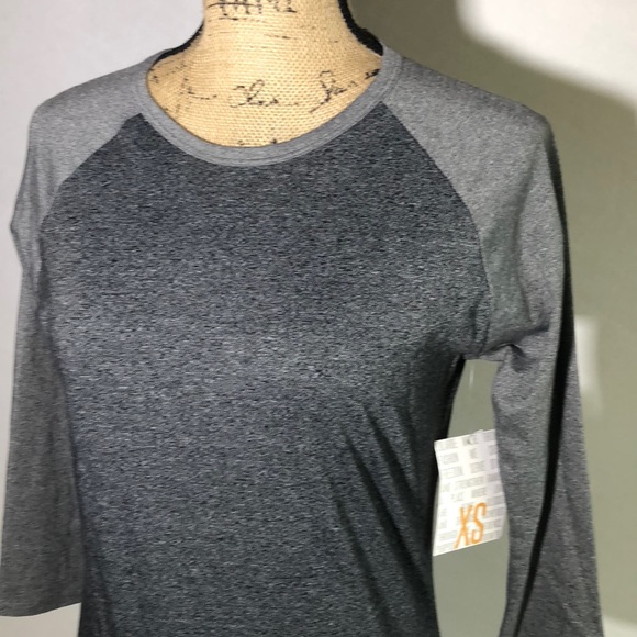 NWT Lularoe XS Randy in greys - Picture 4 of 8